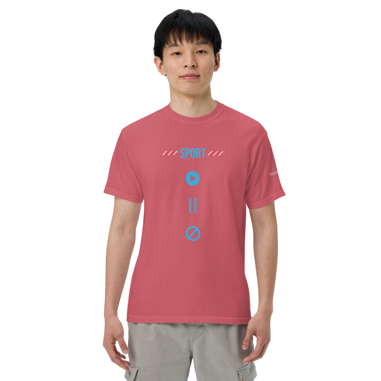 Sport - Unique Men’s Garment-Dyed Heavyweight T-shirt
