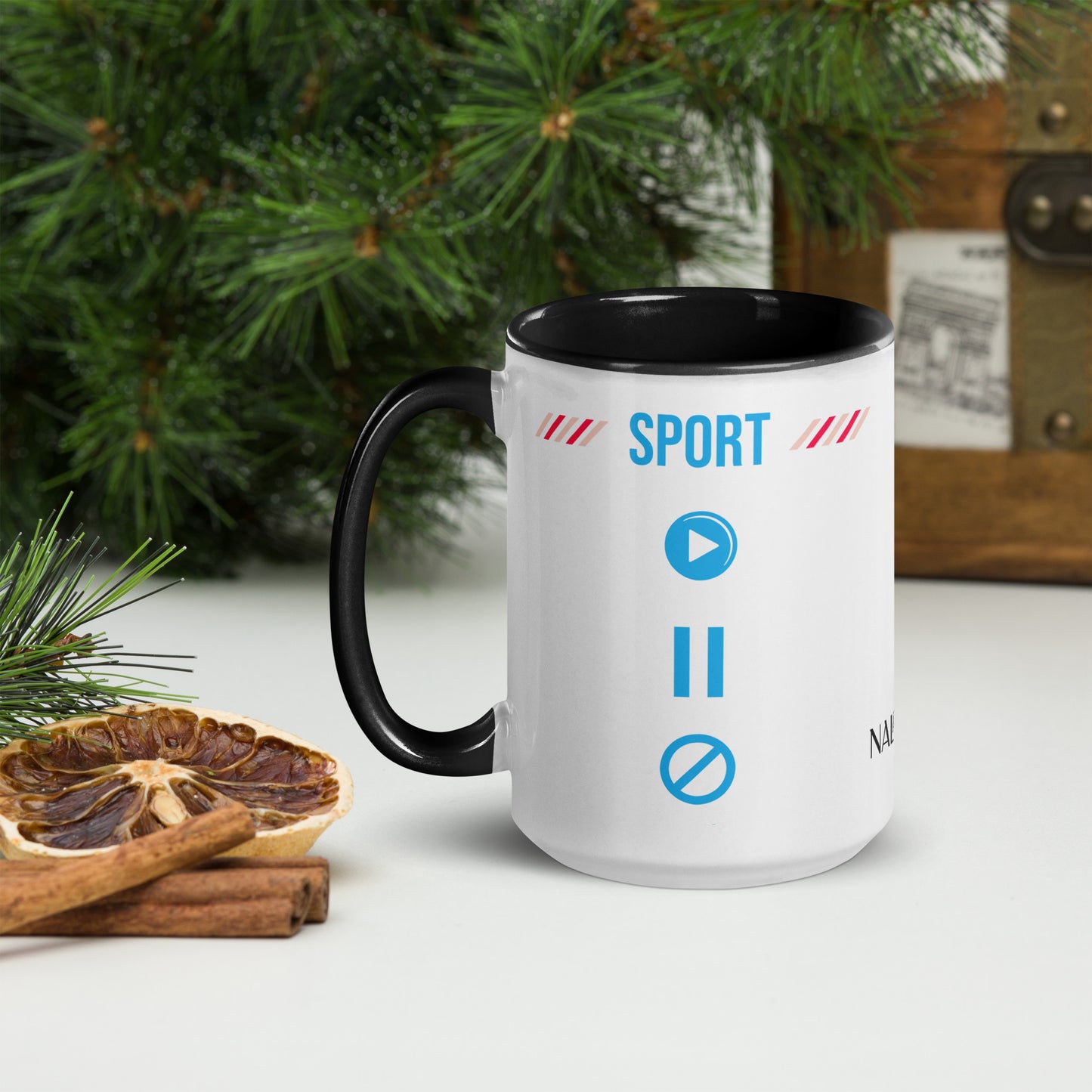 Sport - Unique Mug with Color Inside