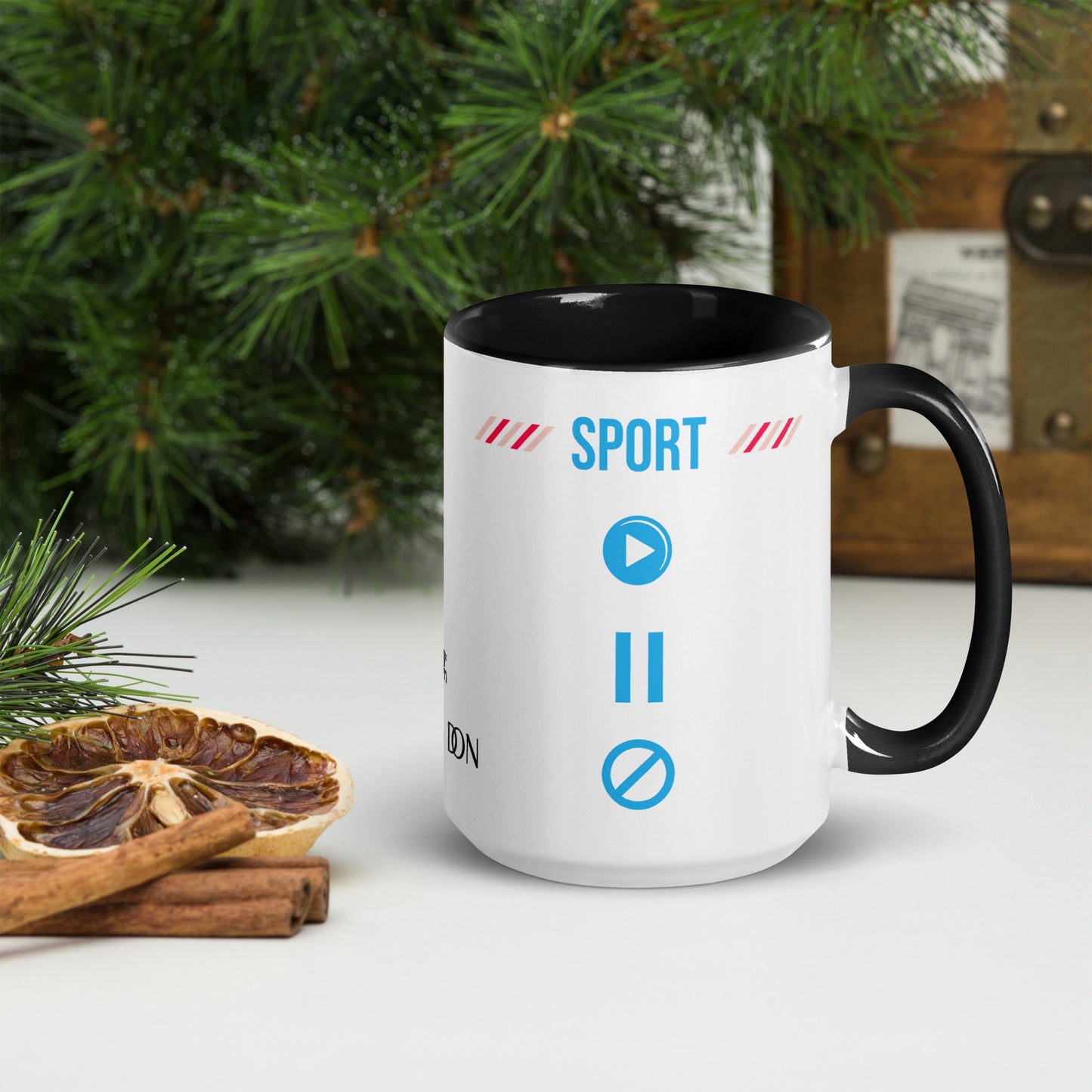 Sport - Unique Mug with Color Inside