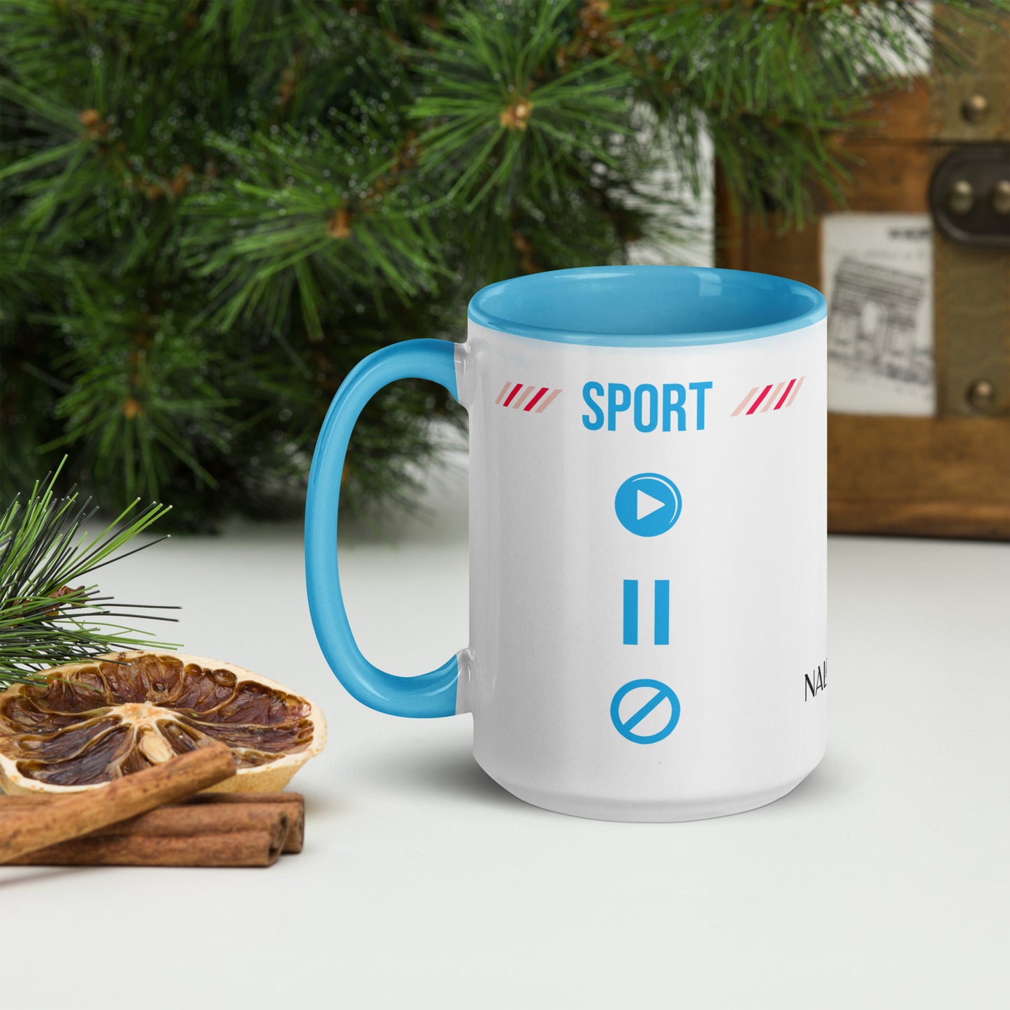 Sport - Unique Mug with Color Inside