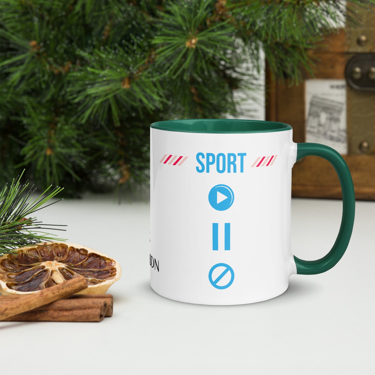 Sport - Unique Mug with Color Inside