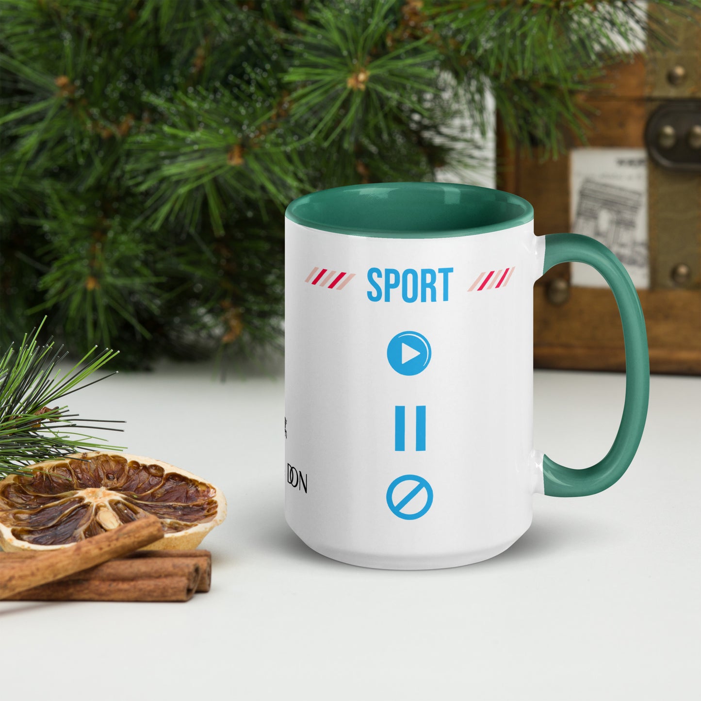 Sport - Unique Mug with Color Inside