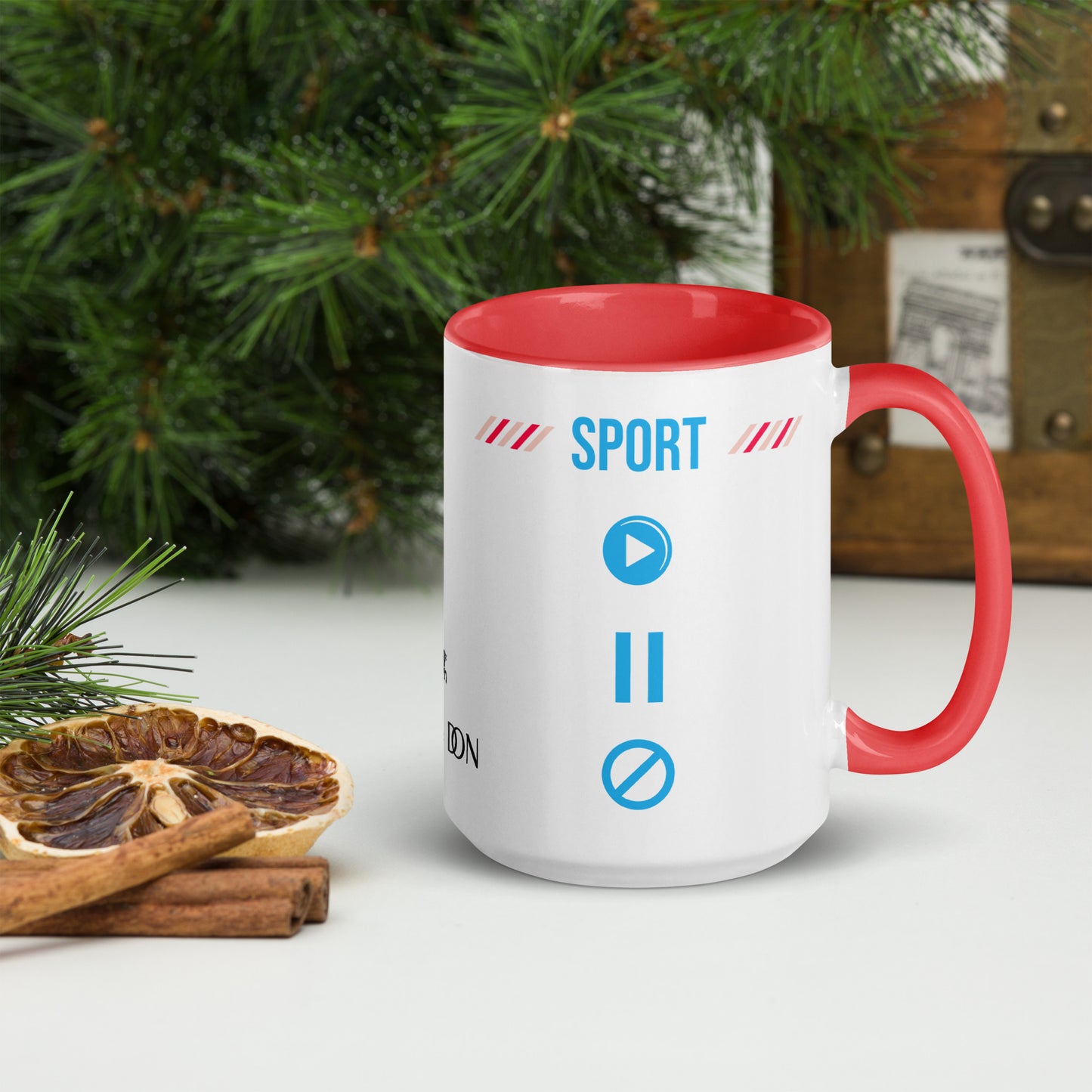 Sport - Unique Mug with Color Inside