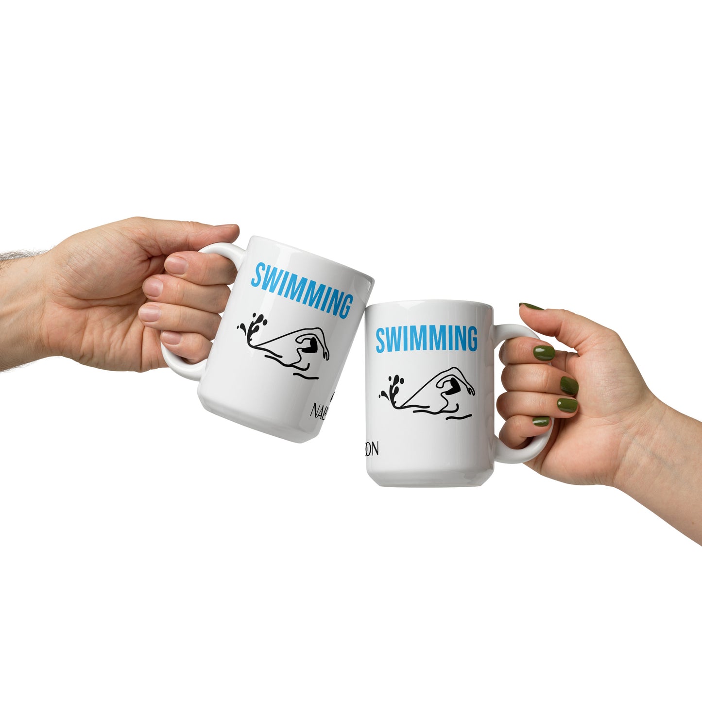 Swimming - Unique Mug