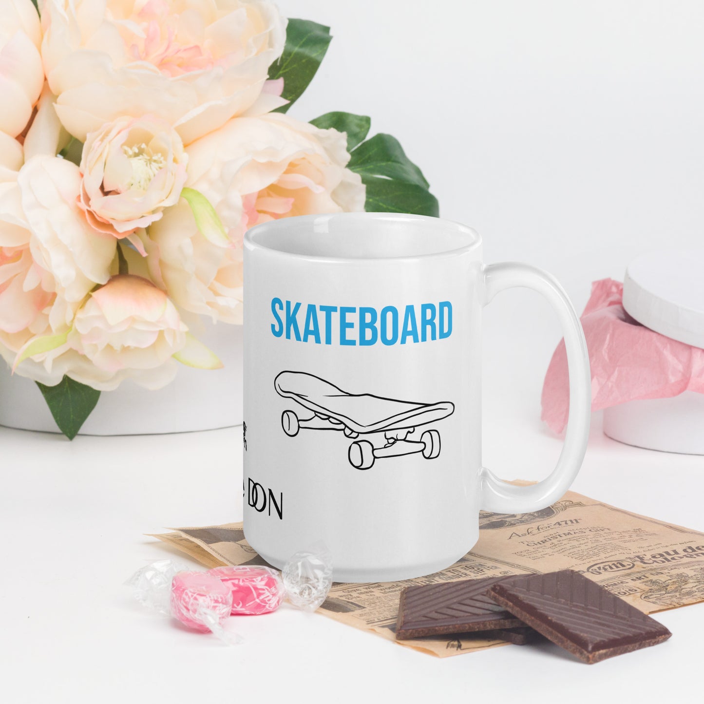 Skateboard - Unique Mug