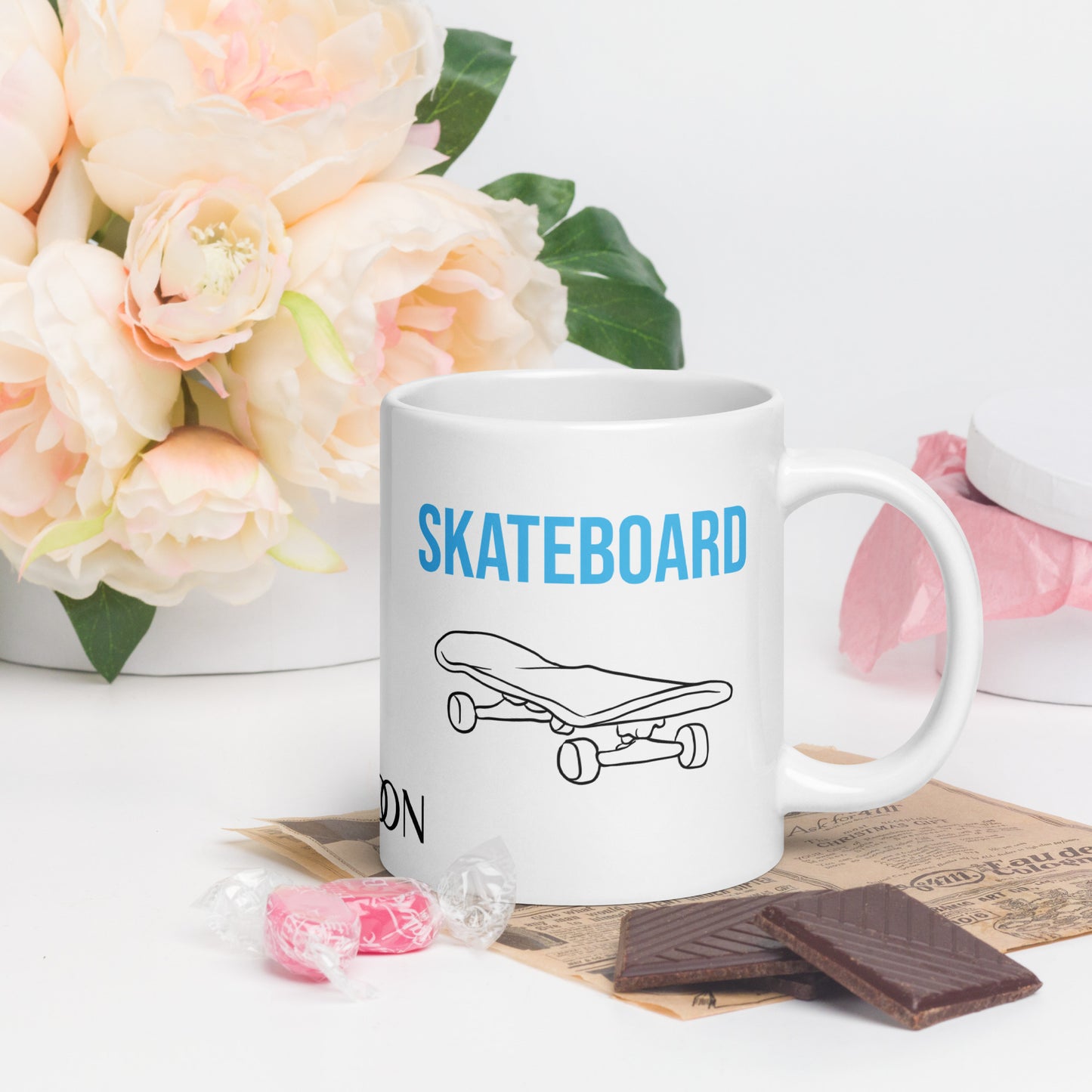 Skateboard - Unique Mug