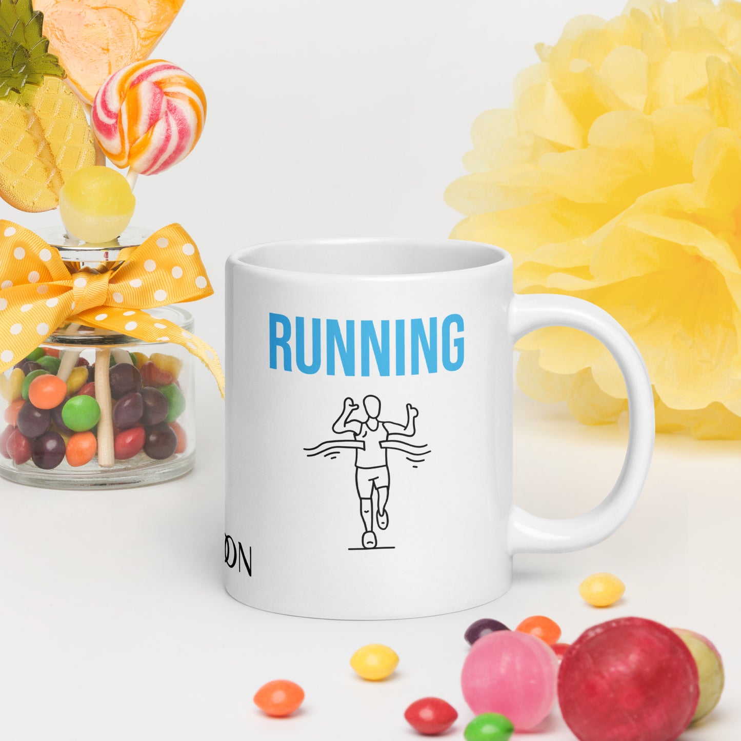 Running - Unique Mug