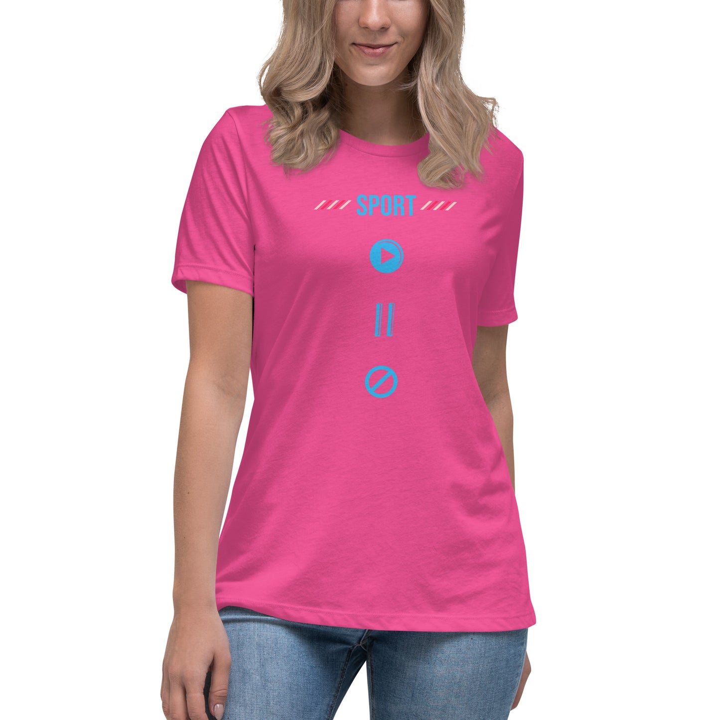 Sport - Unique Women's Relaxed T-Shirt