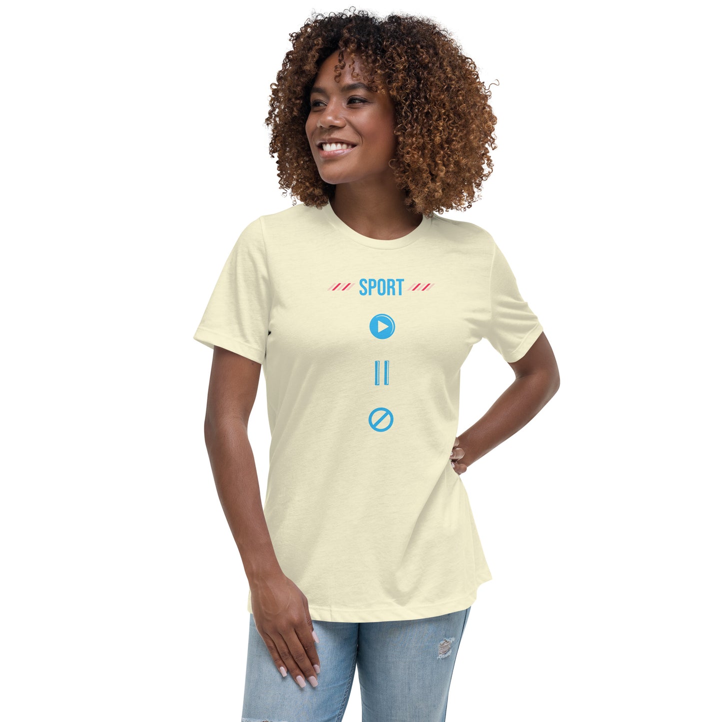 Sport - Unique Women's Relaxed T-Shirt