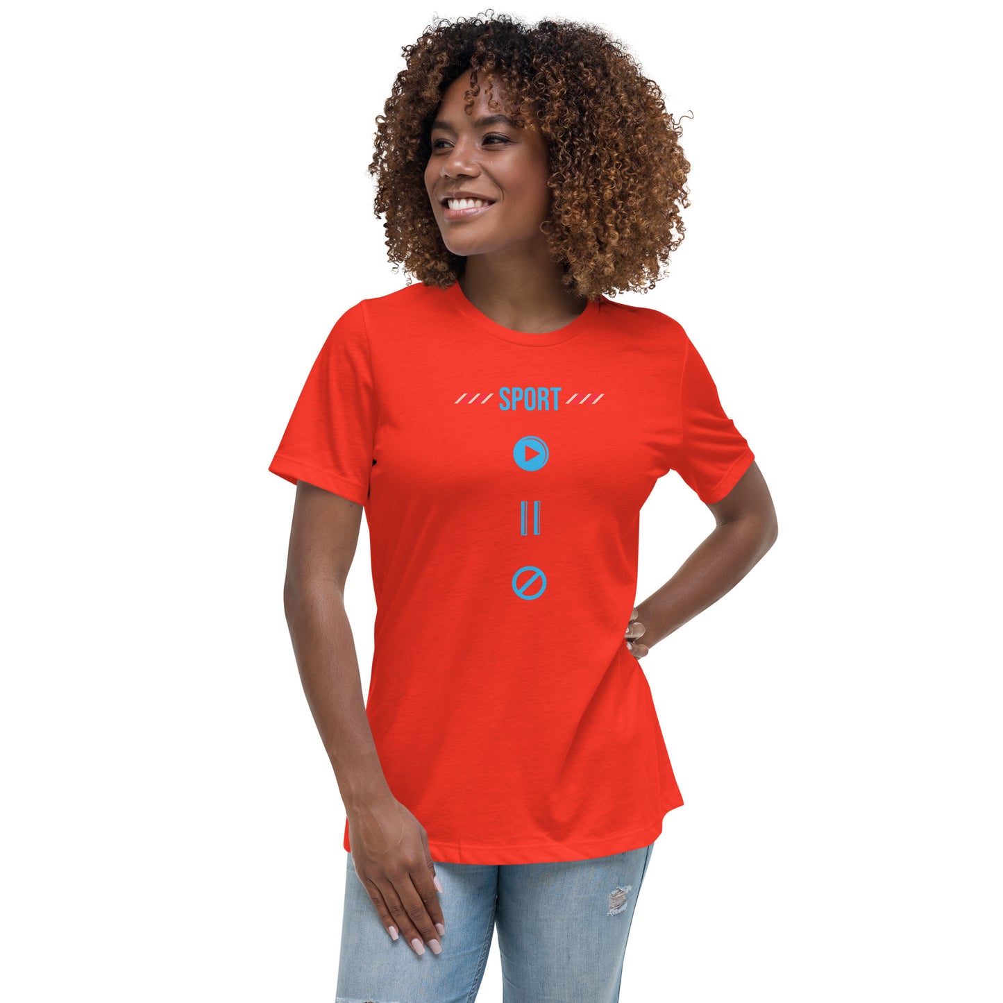 Sport - Unique Women's Relaxed T-Shirt