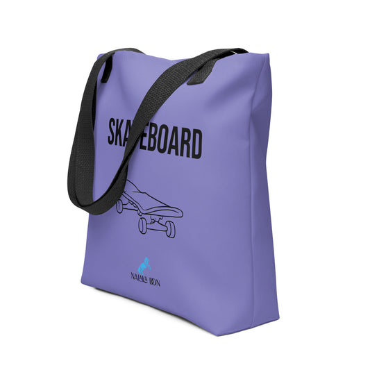 Skateboard - AOP Tote Bag