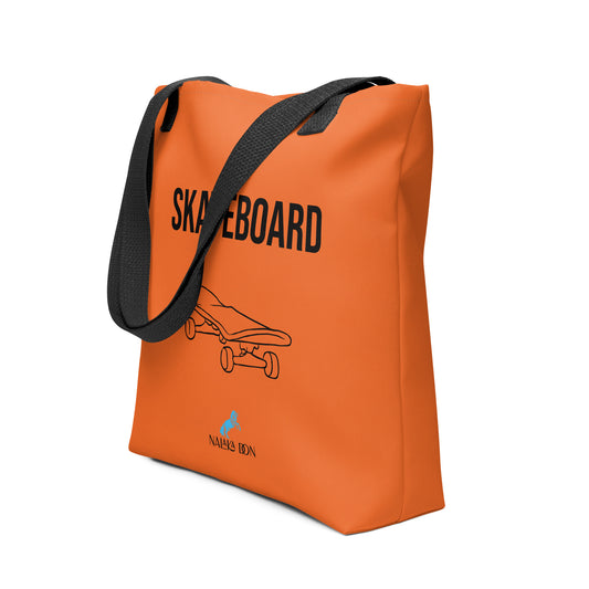 Skateboard - AOP Tote Bag