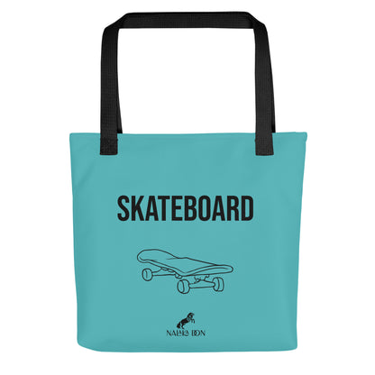 Skateboard - AOP Tote Bag