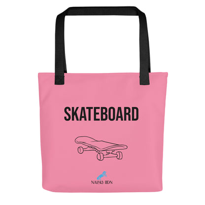 Skateboard - AOP Tote Bag