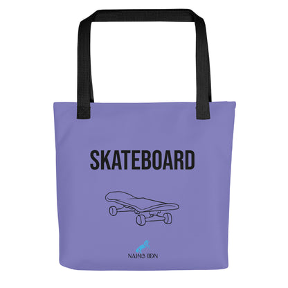 Skateboard - AOP Tote Bag