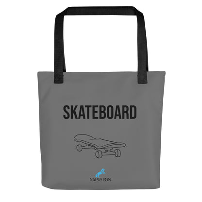 Skateboard - AOP Tote Bag