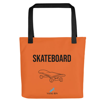 Skateboard - AOP Tote Bag