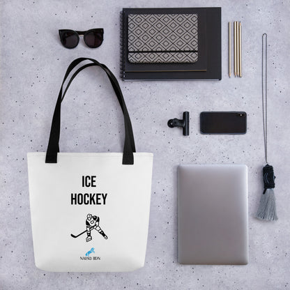 Ice Hockey - AOP Tote Bag