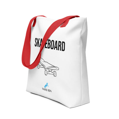 Skateboard - AOP Tote Bag
