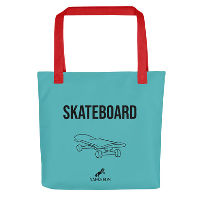 Skateboard - AOP Tote Bag