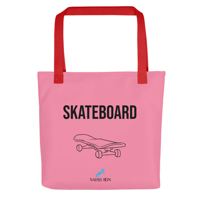 Skateboard - AOP Tote Bag