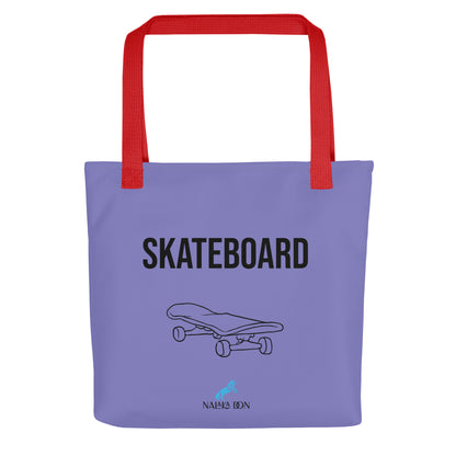 Skateboard - AOP Tote Bag