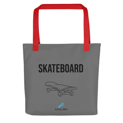 Skateboard - AOP Tote Bag