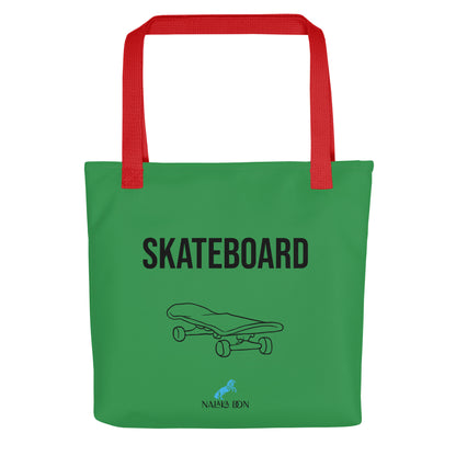 Skateboard - AOP Tote Bag