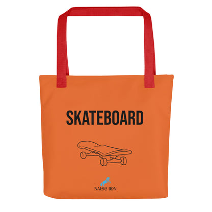 Skateboard - AOP Tote Bag
