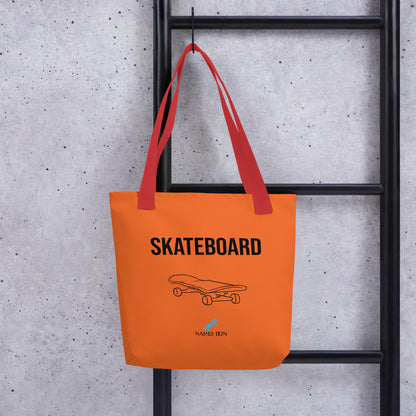 Skateboard - AOP Tote Bag