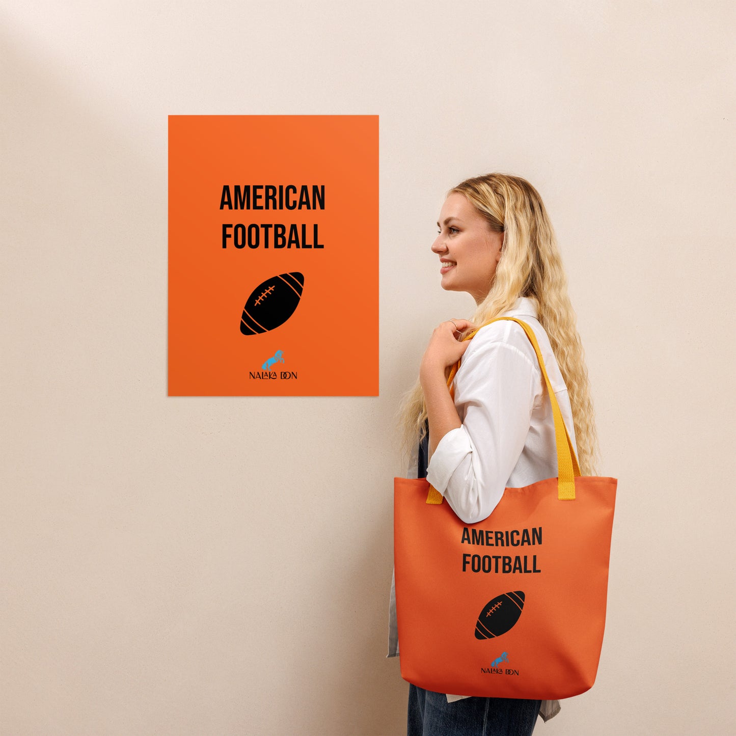 American Football - AOP Tote Bag