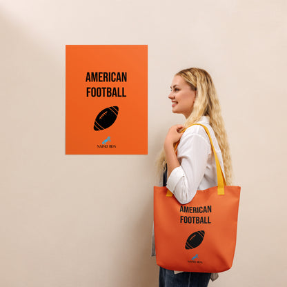 American Football - AOP Tote Bag