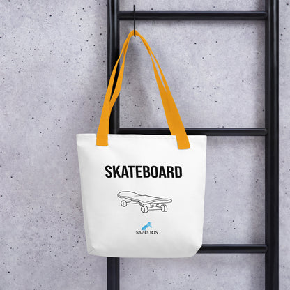 Skateboard - AOP Tote Bag