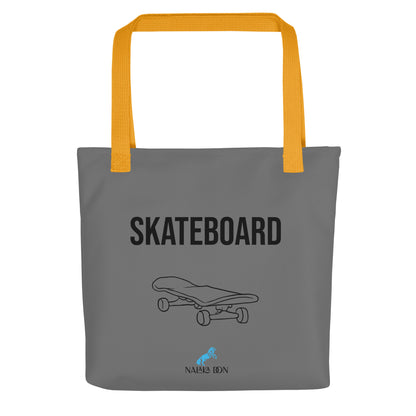 Skateboard - AOP Tote Bag