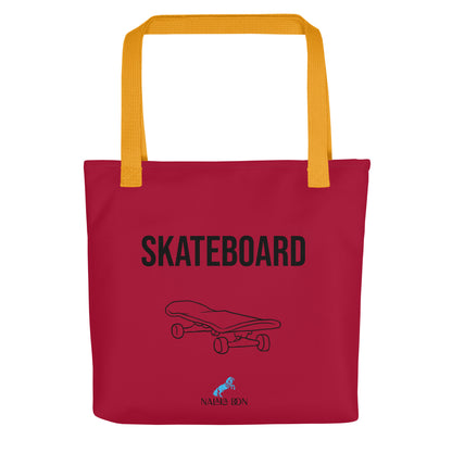 Skateboard - AOP Tote Bag