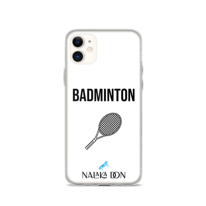 Badminton - Clear Case for iPhone®