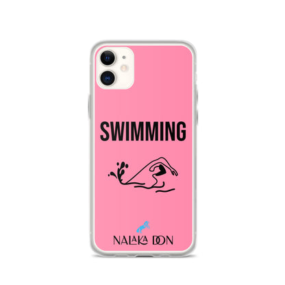 Swimming - Clear Case for iPhone®