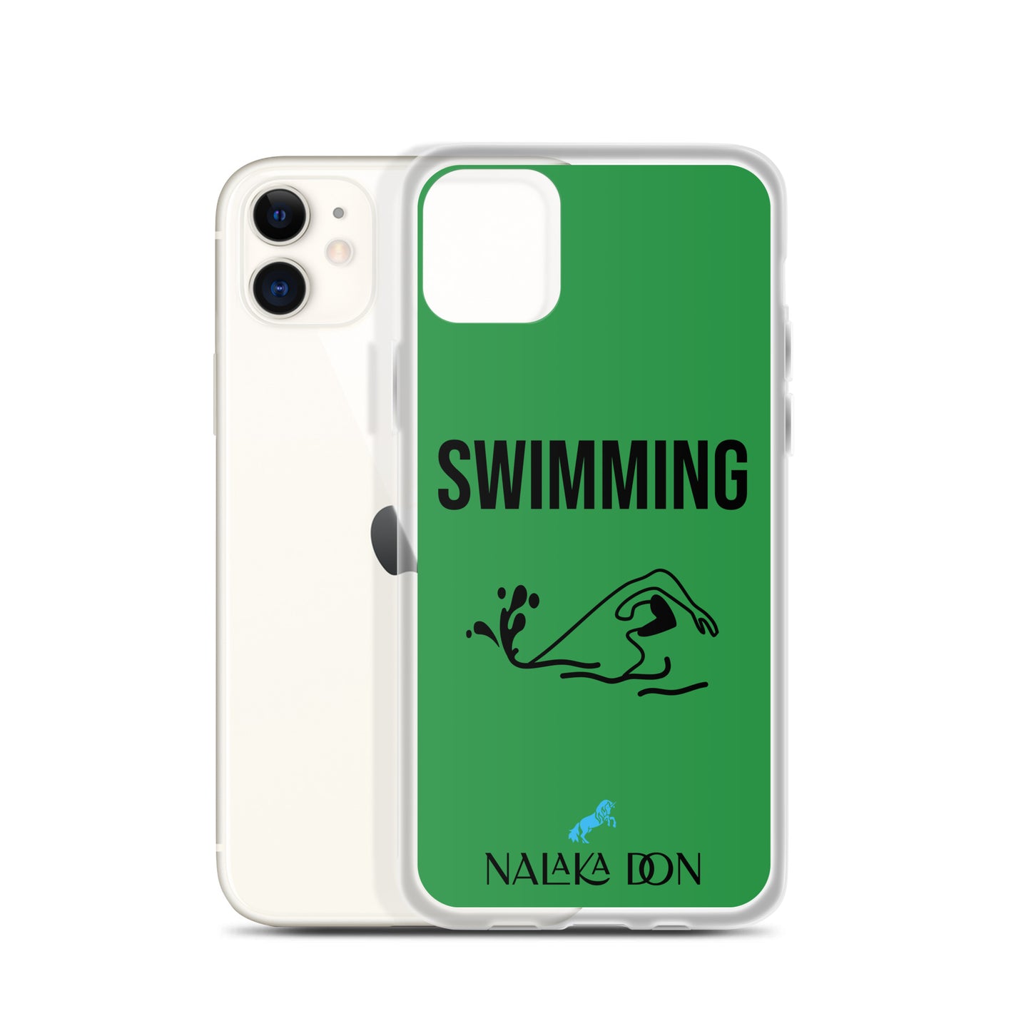 Swimming - Clear Case for iPhone®