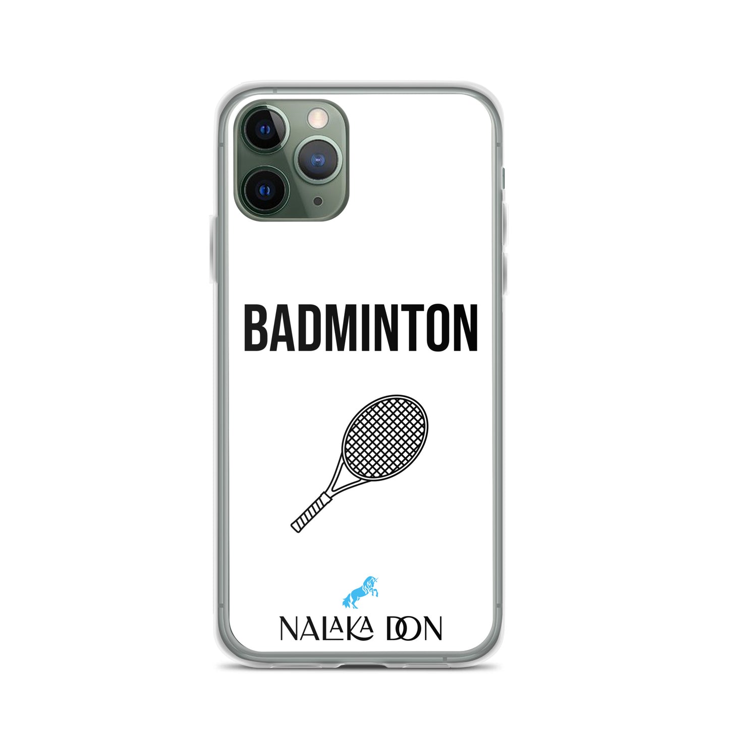 Badminton - Clear Case for iPhone®