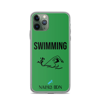 Swimming - Clear Case for iPhone®