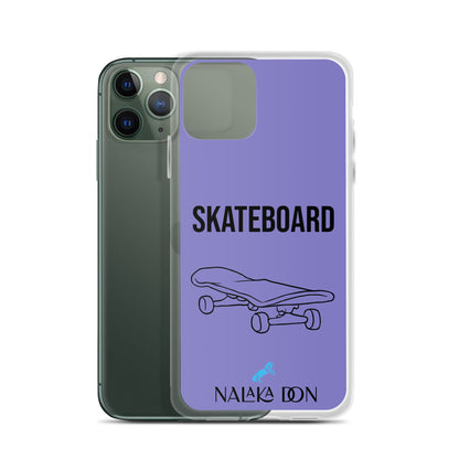 Skateboard - Clear Case for iPhone®
