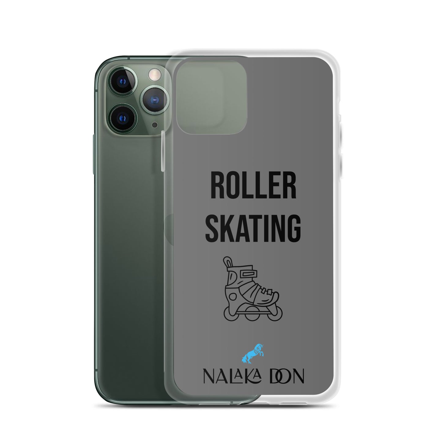 Roller Skating - Clear Case for iPhone®