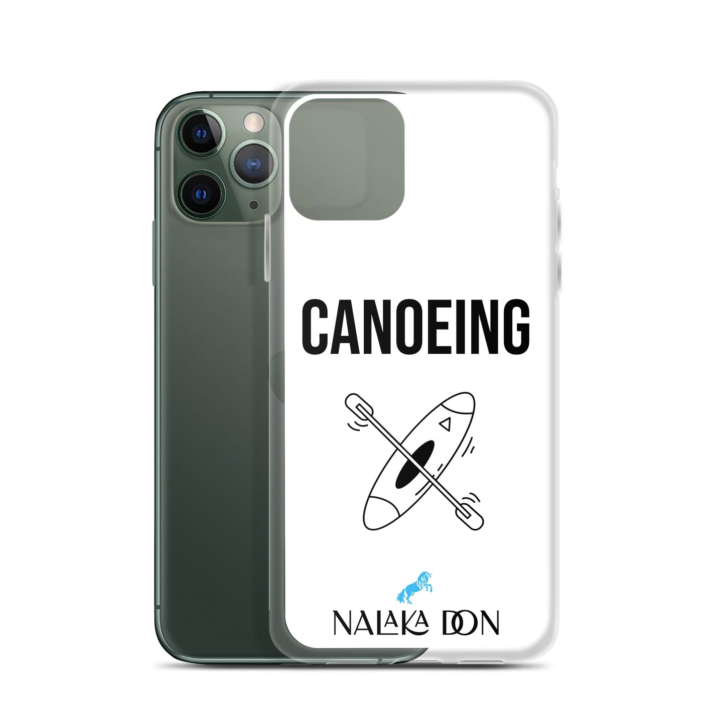 Canoeing - Clear Case for iPhone®