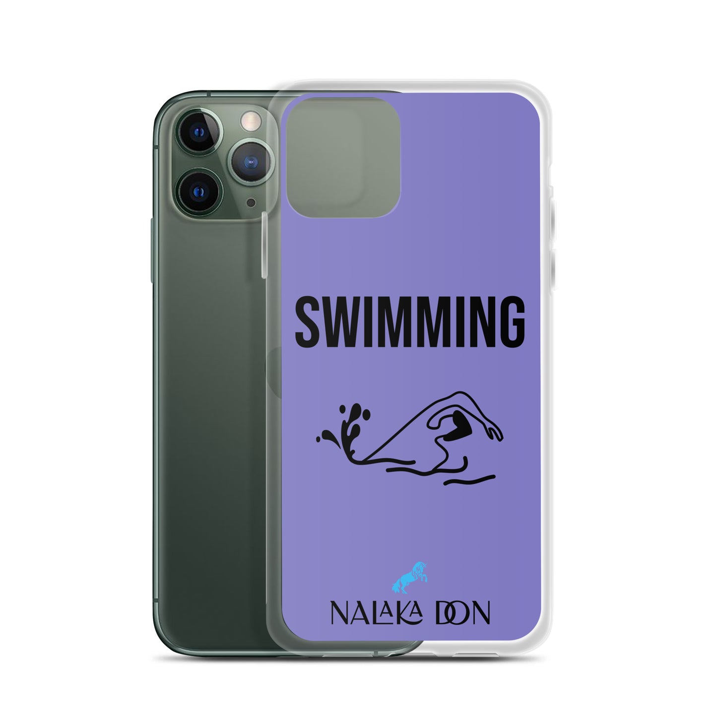 Swimming - Clear Case for iPhone®