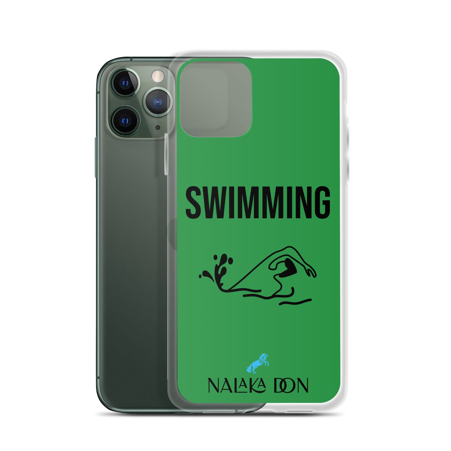 Swimming - Clear Case for iPhone®