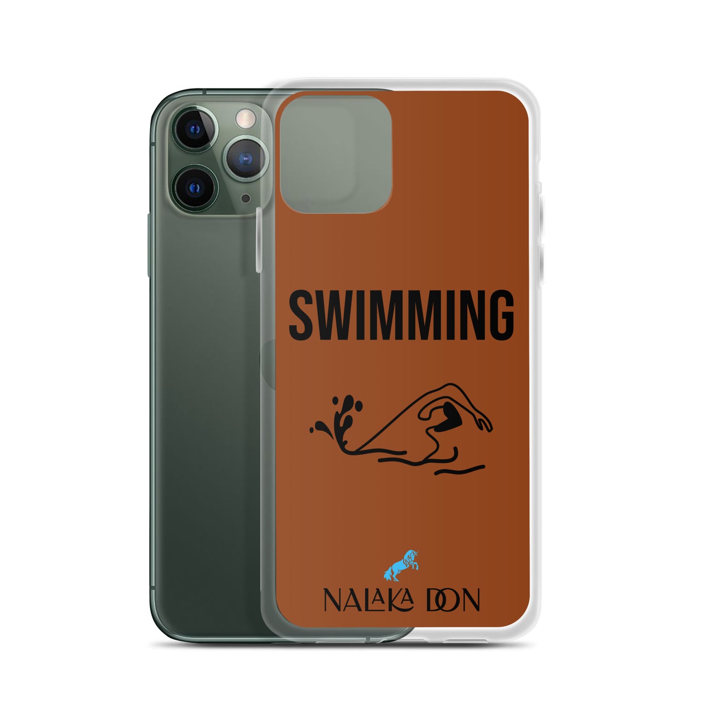 Swimming - Clear Case for iPhone®