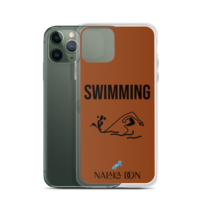 Swimming - Clear Case for iPhone®