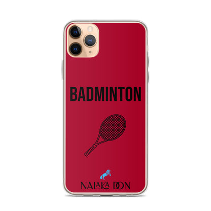 Badminton - Clear Case for iPhone®