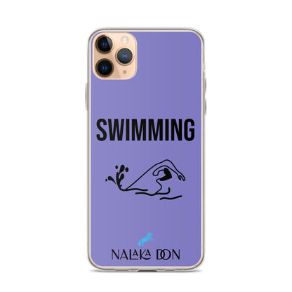 Swimming - Clear Case for iPhone®