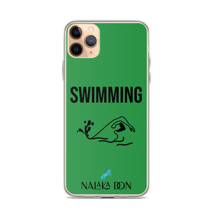 Swimming - Clear Case for iPhone®
